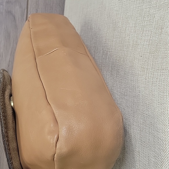 Vintage Frye Tan Leather Flap Front Shoulder Bag - Picture 7 of 13
